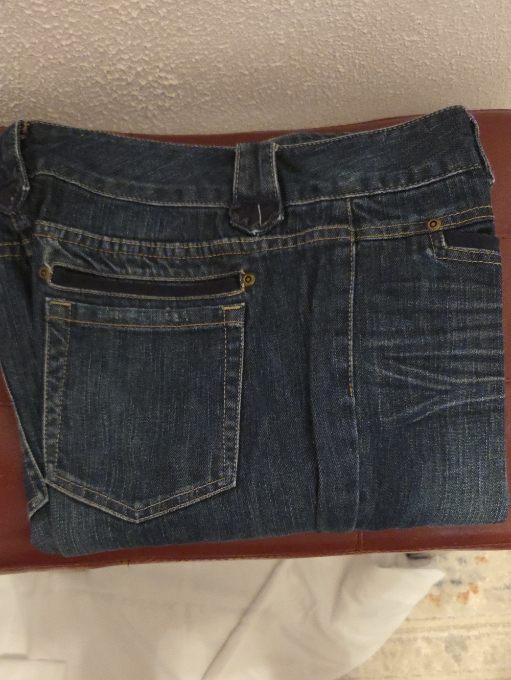 INC International Concepts Dark Blue Skinny Jeans